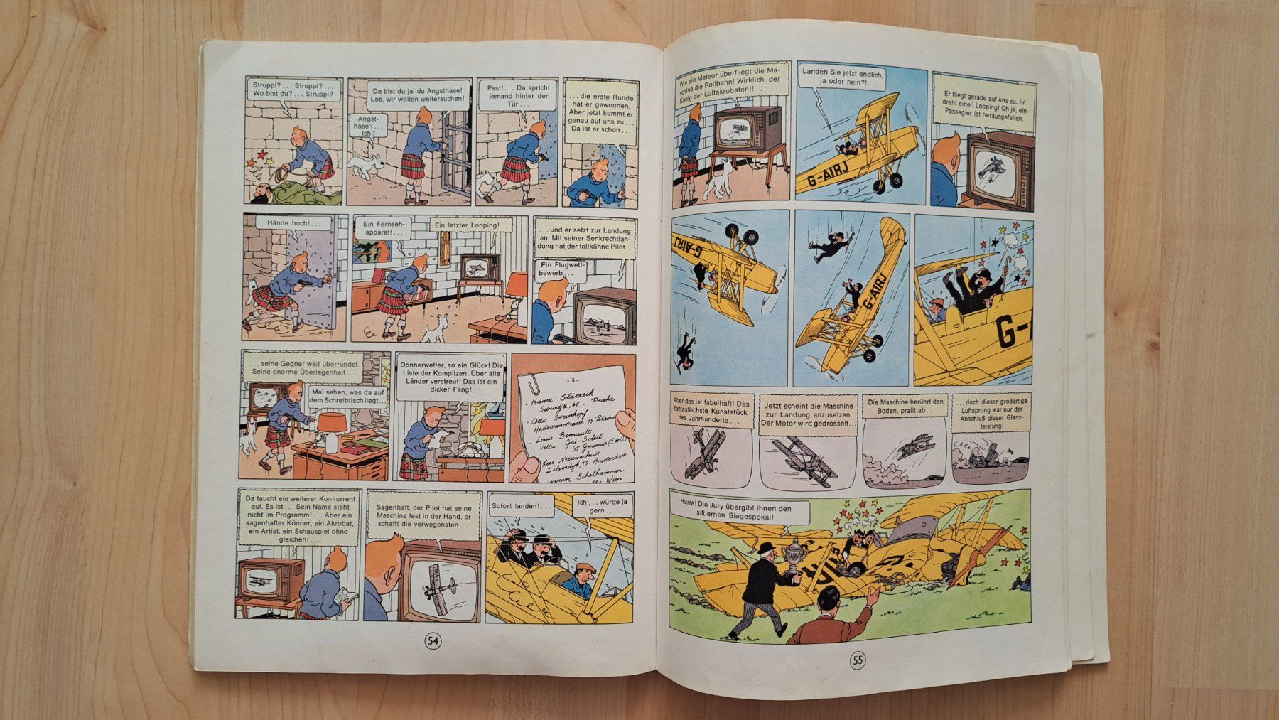 Comics: Tim und Struppi: "Die Schwarze Insel" - 1979 – Gebraucht aus Affoltern am Albis von saminou01 7