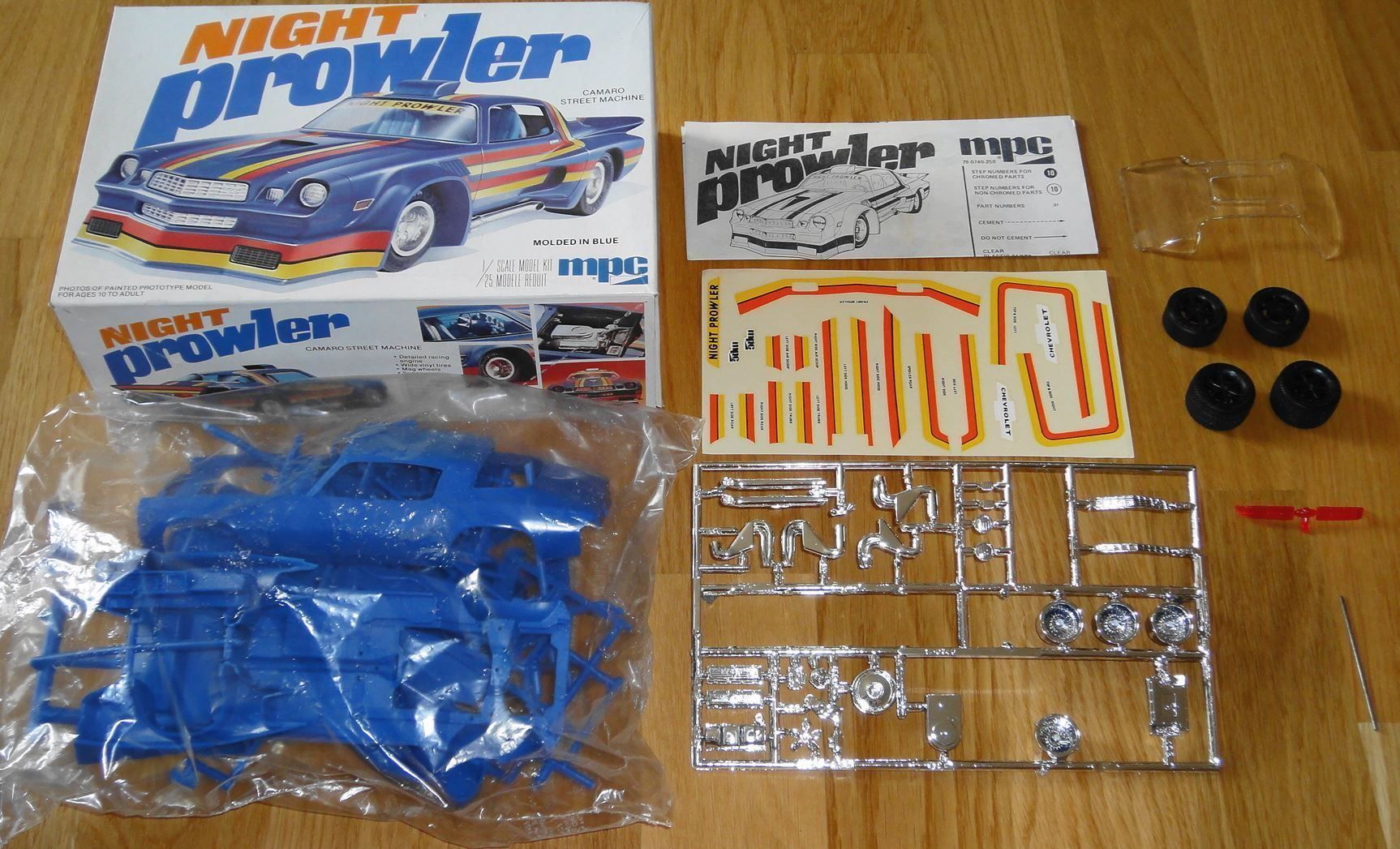 Chevrolet Modellini d'auto: MPC NIGHT PROWLER CAMARO 1:25 – Nuovo (secondo la descrizione) da Frümsen venduto da Malibu69 1