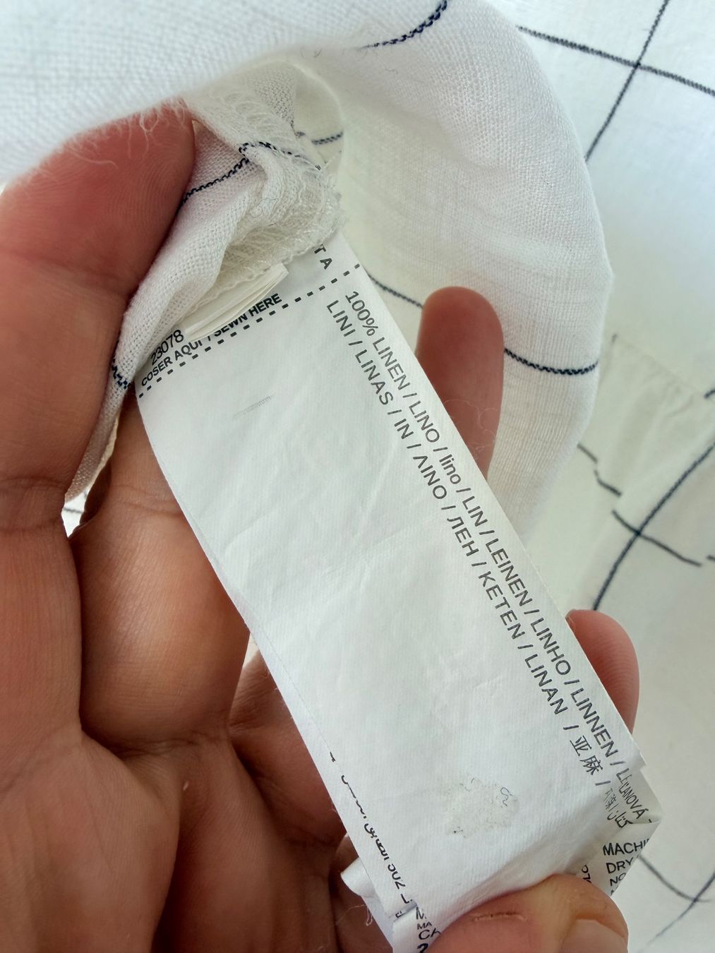 Mango Blusen: Mango Bluse Leinen weiss Gr. L – Gebraucht aus Brütten von Rod816 5