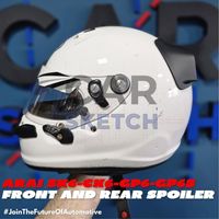 Arai SK6/CK6/GP6/GP6S Helm Spoiler