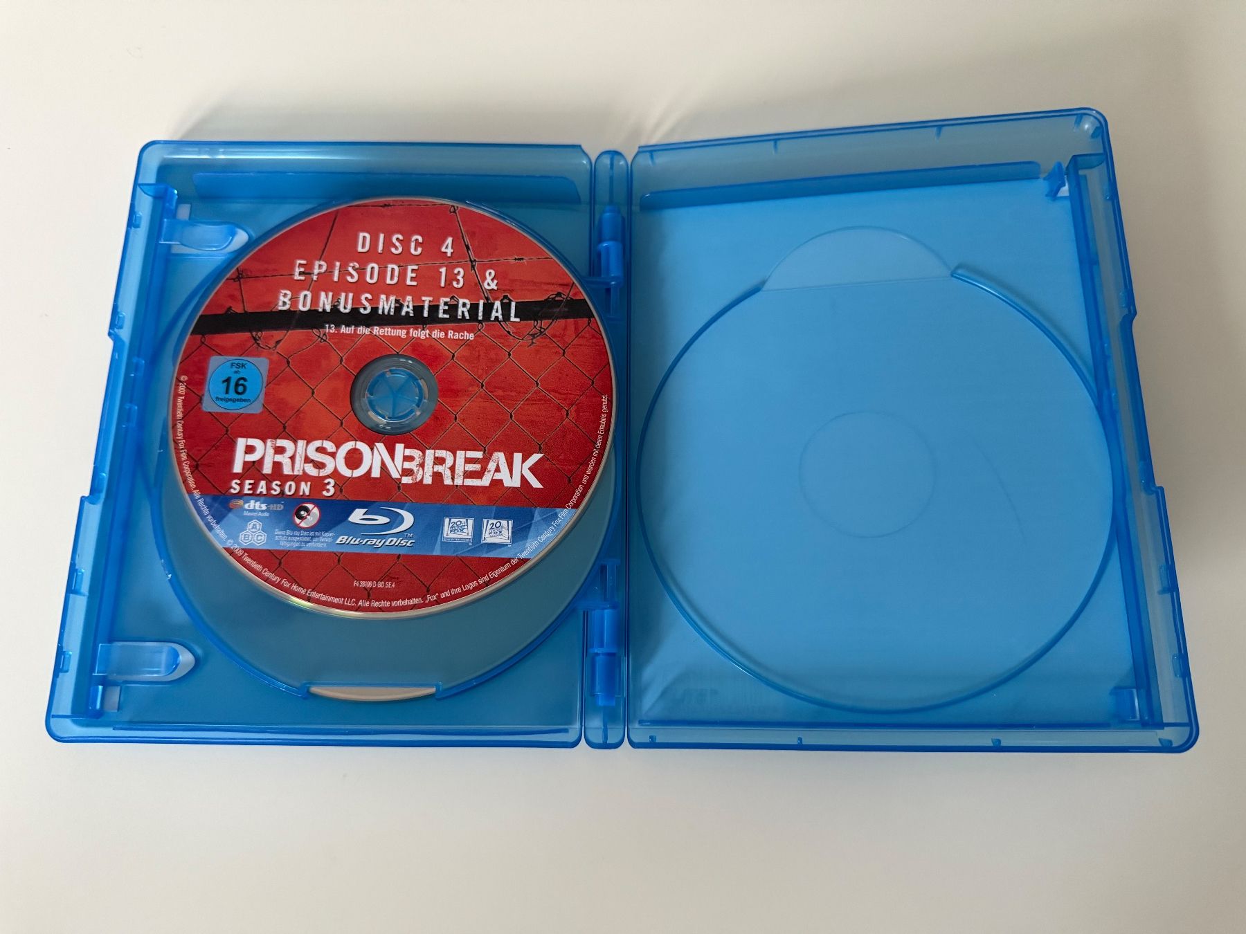 Tutti i DVDs: Prison Break - Staffel 3 Blu-ray - 4 Discs - im Schuber – Usato da Altstätten SG venduto da sheamus 5