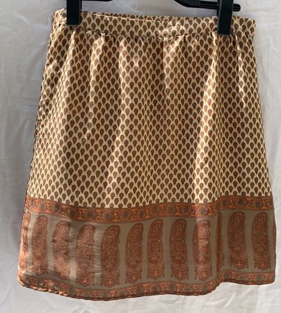 Superbe jupe MAISON 1.2.3 made in France 28%soie t.40