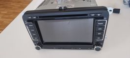 VW Autoradio Navigation Touchscreen W7 7C Wie Neu!