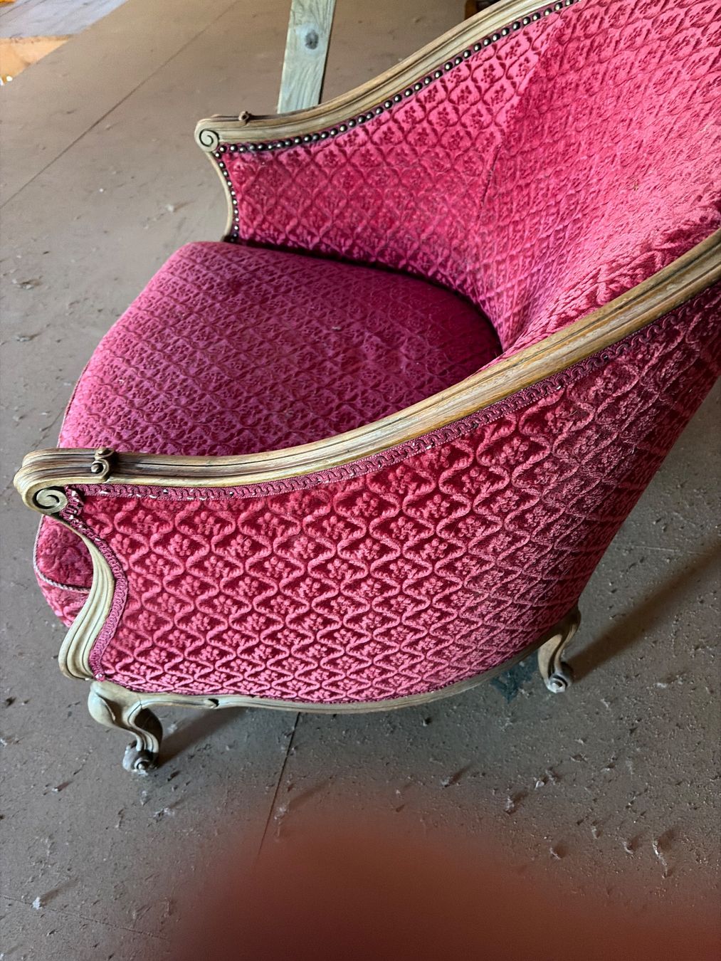 Poltrone: 2 Sessel mit Samtbezug rot gebraucht – Usato da Neerach venduto da Joern070772 1