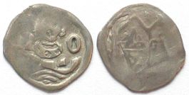 REGENSBURG Pfennig n. 1290 HEINRICH II. v. ROTENECK & OTTO