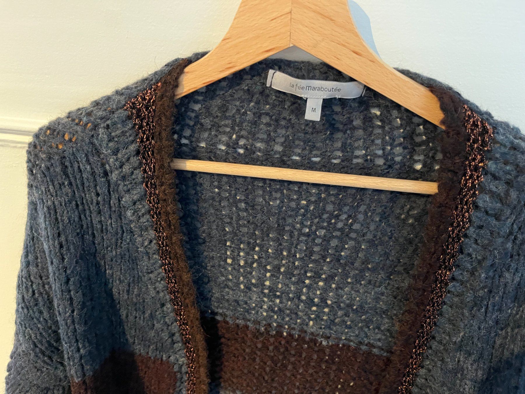 Jacken: LA FÉE DE MARABOUTÉE Cardigan Strickjacke Grobstrick Wolle – Gebraucht aus Zürich von its-love 3