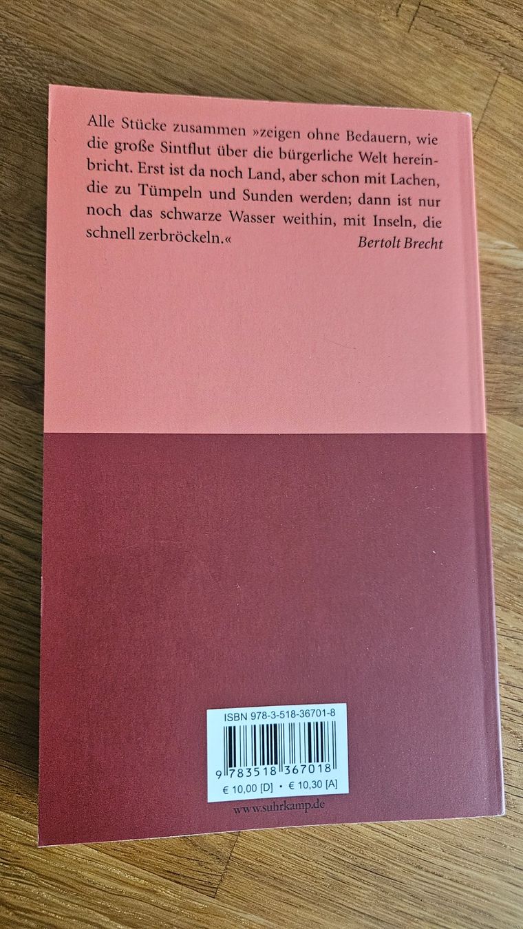 Libri: Frühe Stücke - Bertolt Brecht - Suhrkamp Verlag – Usato da Dintikon venduto da Zaza_Lolo 1