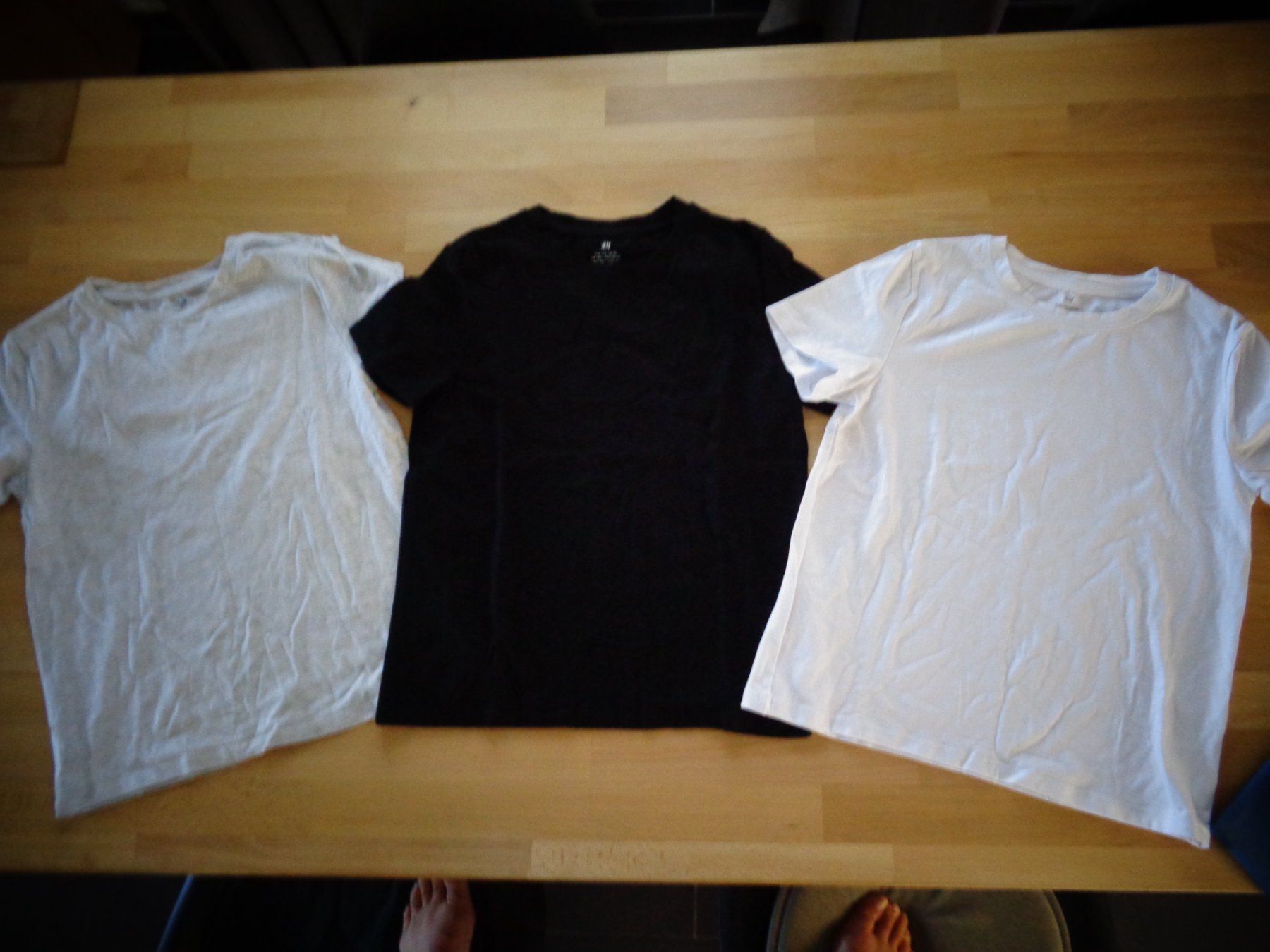 H&M Kleiderpakete & -sets: 5 T-Shirts H&M Grösse 158 Basic – Gebraucht aus Jonschwil von sonja8472 1