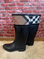 Burberry rain boots