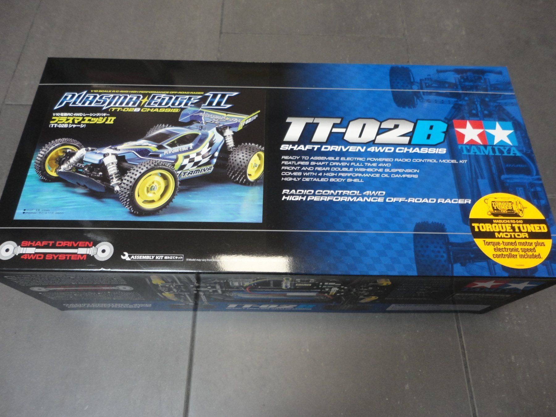 Tamiya Modellismo RC: Tamiya Plasma Edge II (TT-02B) – Nuovo e nell'imballaggio originale da Horgen venduto da RcModell