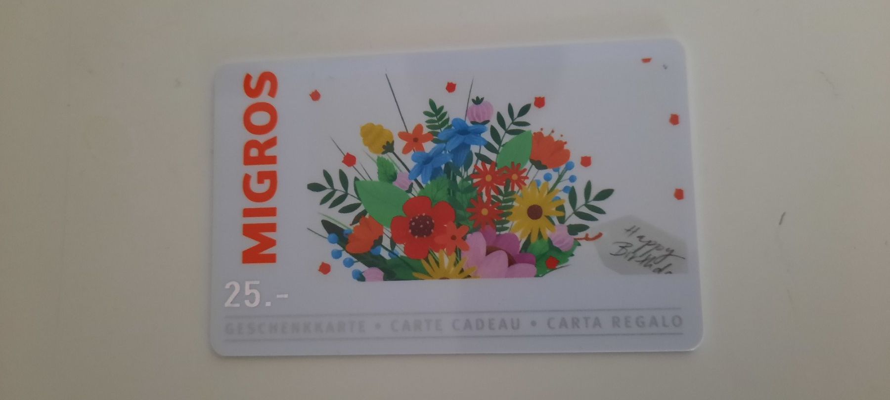 Cartoline: Migros Geschenkkarte – Usato da Grenchen venduto da Anatas01