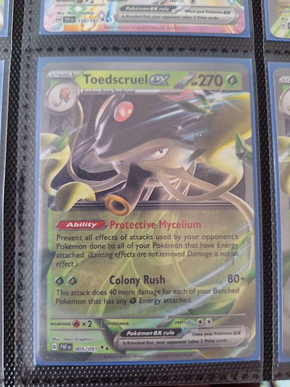 Pokémon Carte collezionabili: Toedscruel ex – Usato da Altstätten SG venduto da GGsGameshop