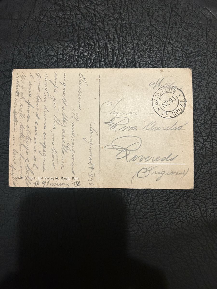 Cartoline postali: Sovognino mit Piz d’Err 1930 – Usato da Breganzona venduto da Milesbo 1