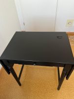 IKEA Arbeitsplatz-Set: Klapptisch + Bürostuhl, schwarz