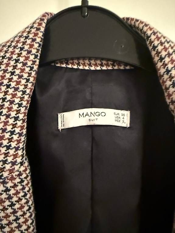 Mango Giacche: Mango Blazer Hahnentrittmuster Grösse 36 – Usato da Dietikon venduto da lui_v6cj 3
