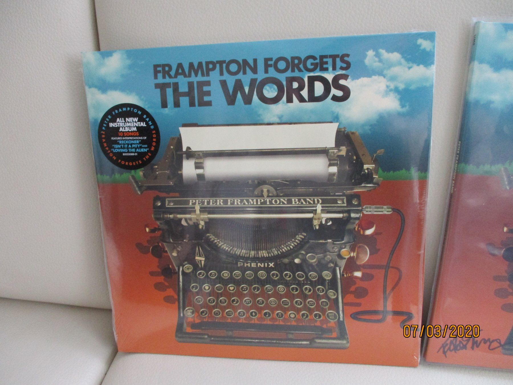 Dischi in vinile: Peter Frampton Bamd - Forgets The Words - signiert – Nuovo e nell'imballaggio originale da Liestal venduto da Disc-Point 1