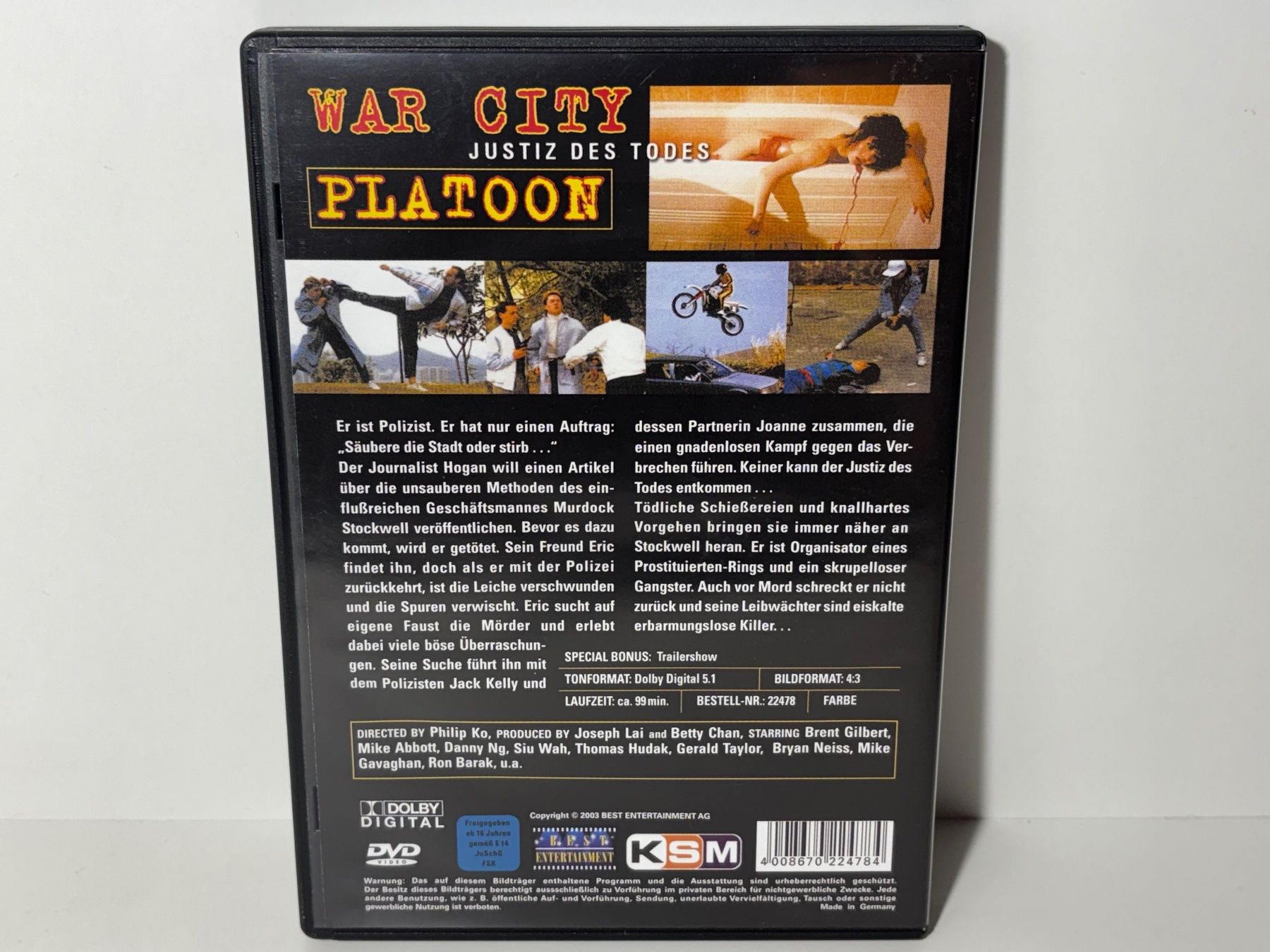 Tutti i DVDs: War City Platoon DVD – Usato da Wilderswil venduto da Sstriker 1