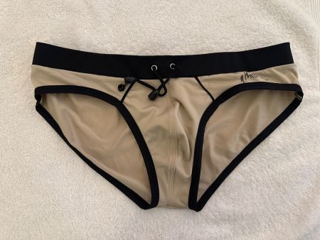 Goldenbay Badehose Herren, Grösse M, neuwertig, Beige 49