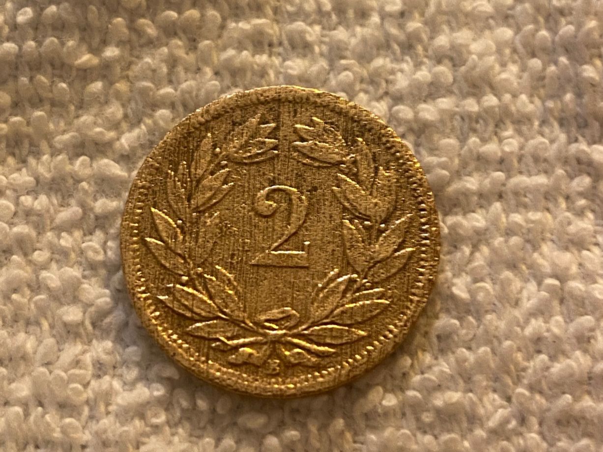 Tutti le monete: 2 centimes/Rappen 1890 – Usato da Nyon venduto da Ilmi09 1