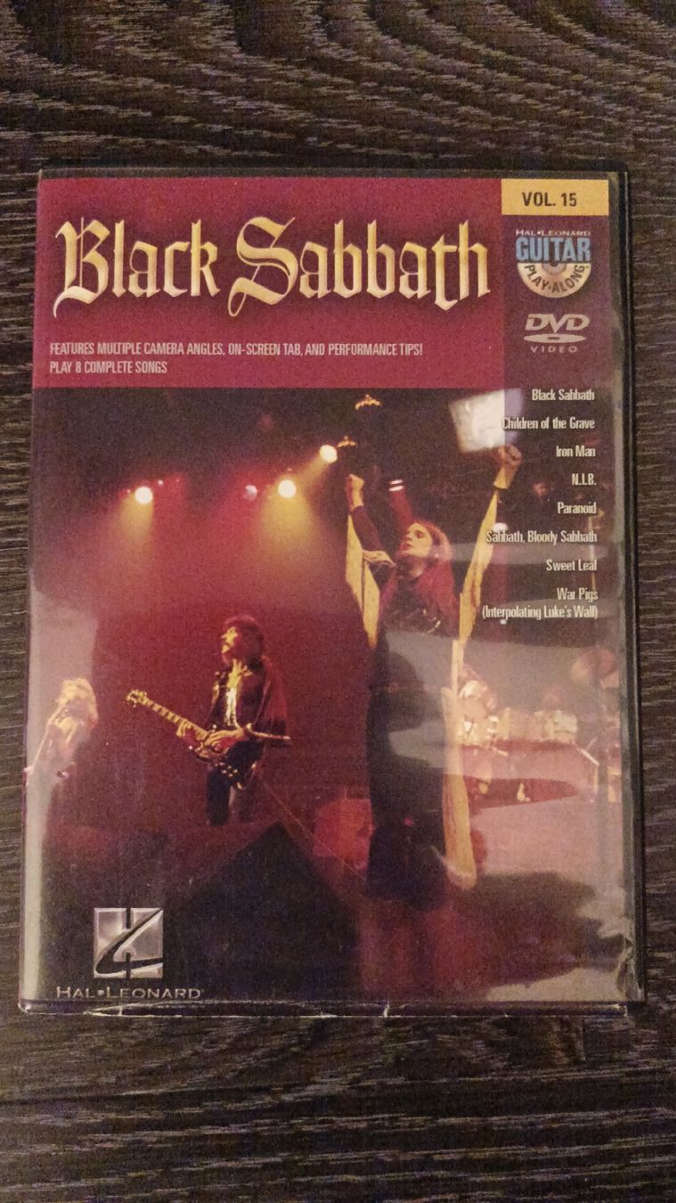 Alle DVDs: Black Sabbath - Guitar Play Along – Gebraucht aus Glarus von tale1991
