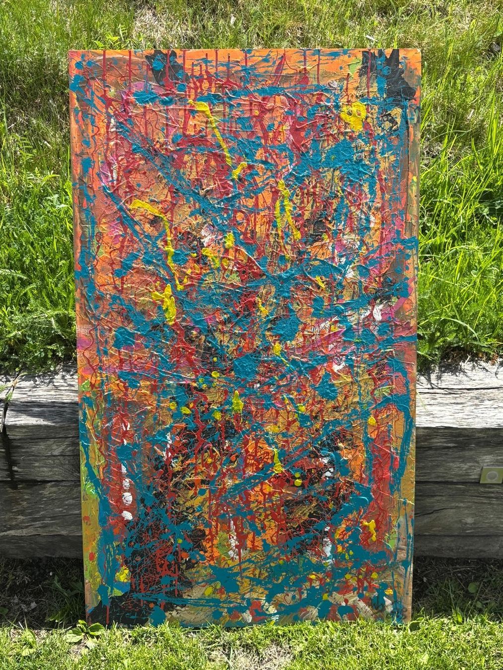 Dipinti: tableau en bois de 120/70cm – Nuovo e nell'imballaggio originale da Ardon venduto da ste_v79v