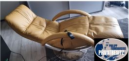 Exkl. Massagesessel Leder. Strässle HiKomfort. Swissmade!
