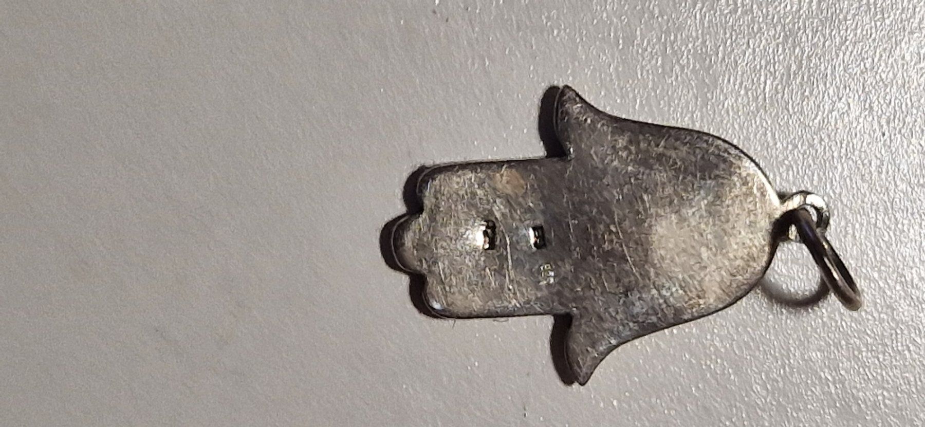 Ciondoli: Silberanhänger Hand Fatimas Silber 925 – Usato da Dorf venduto da Echo_Elements 3