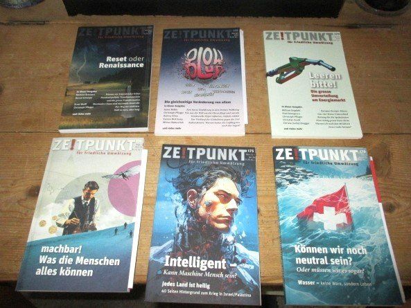 Zeitschriften & Magazine: ZEITPUNKT, 6 Stk. – Gebraucht aus Flims - Dorf von Stagediver