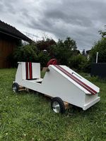 Seifenkiste Selbstgebaut aus Holz