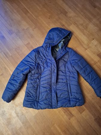 Winter Jacke für Damen, Grösse 2XL, Farbe Blau, Top!