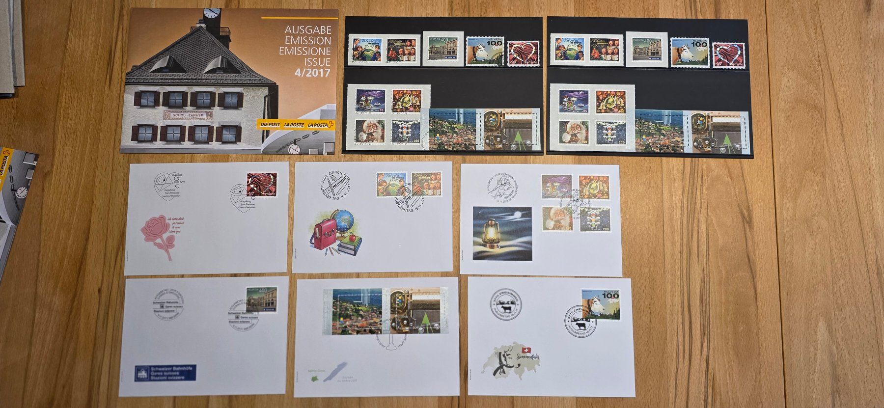 Alle Briefmarken: CH-Briefmarken Jahresausgabe 2017 – Neu (gemäss Beschreibung) aus Wettswil von Schnuebe 6