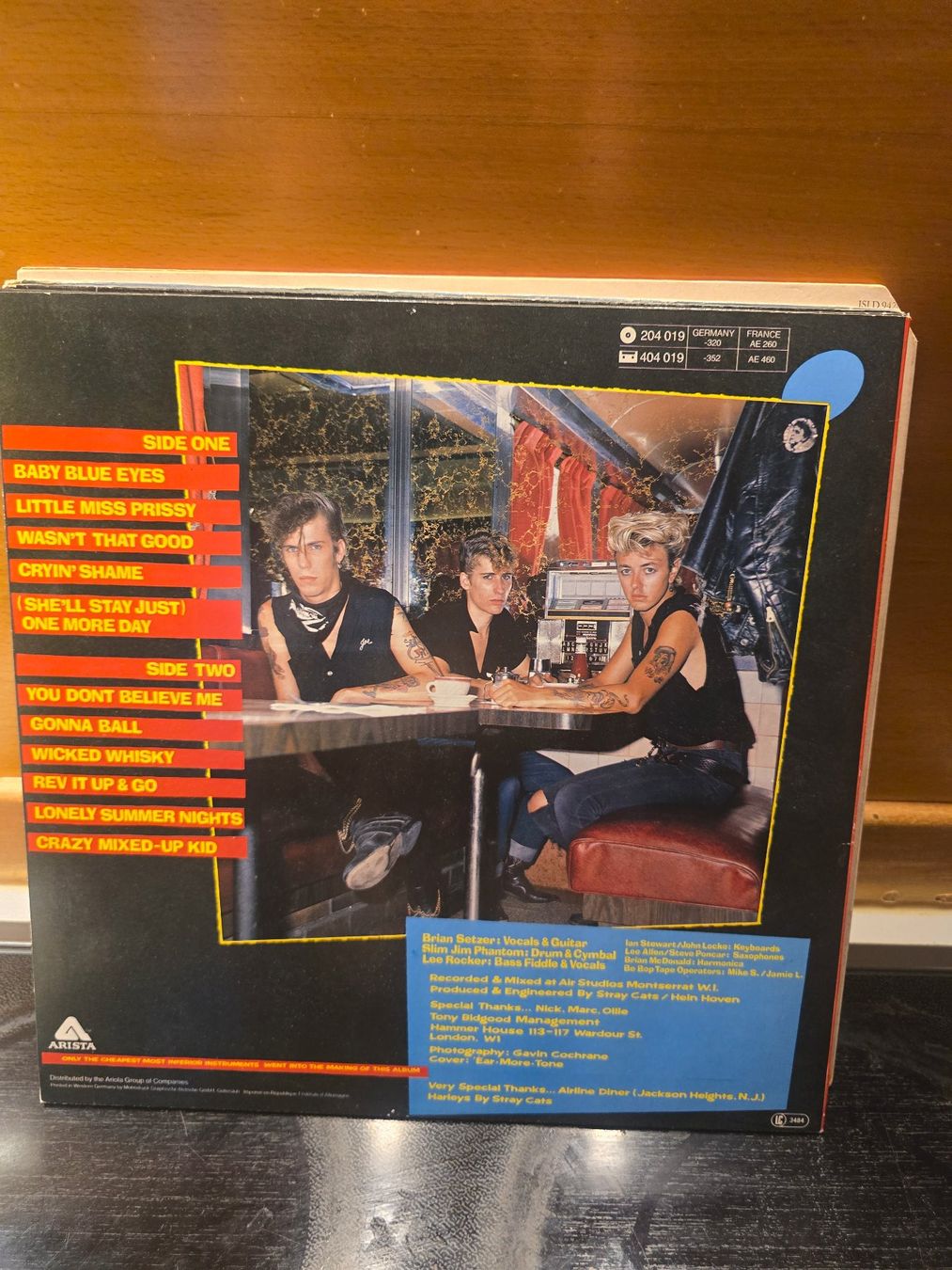Dischi in vinile: Schallplatte Stray Cats – Usato da Schaffhausen venduto da K.Ichimaru 1