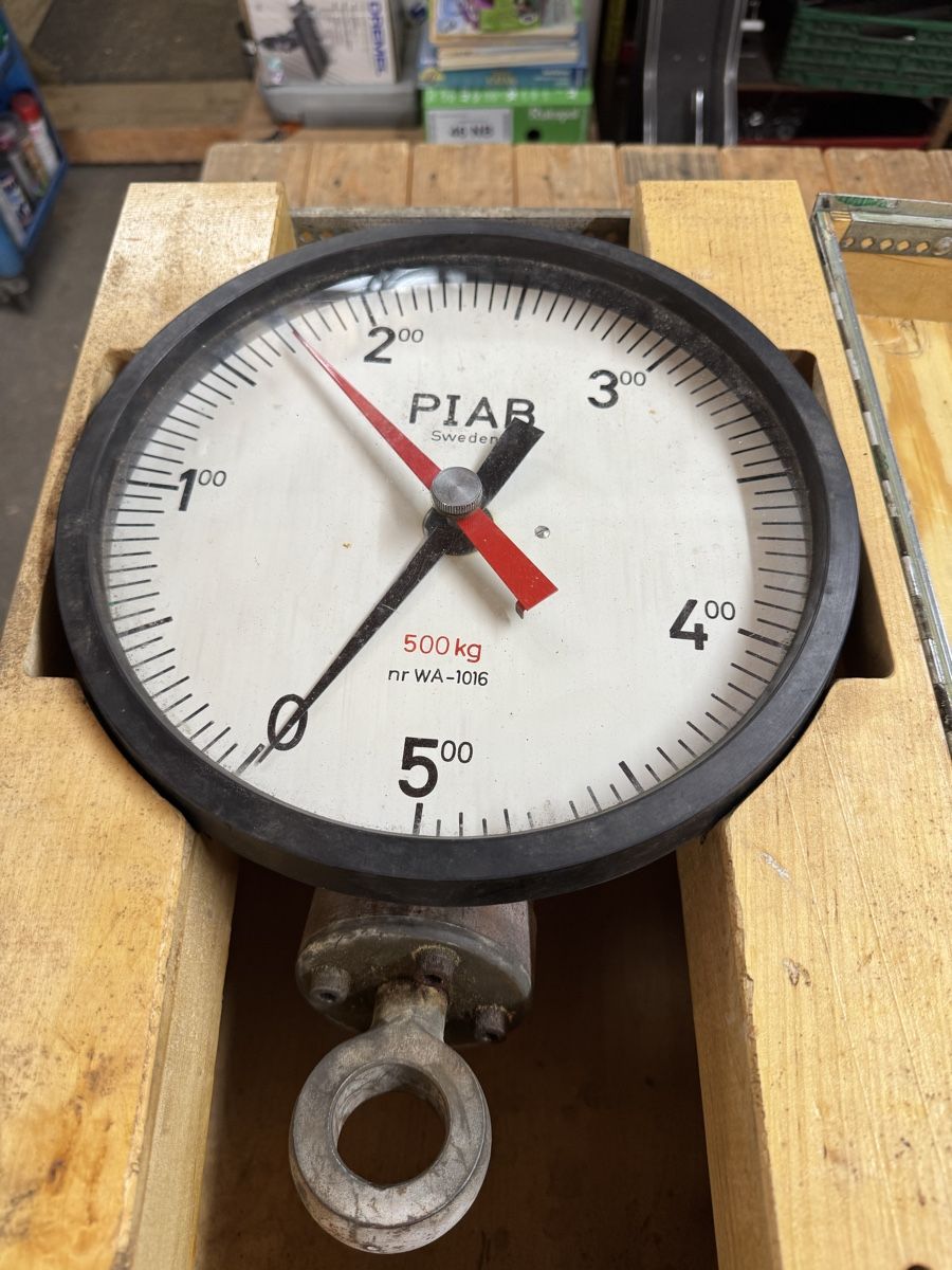 Misurare: Kranwaage PIAB Dynamometer WA-1016 – Usato da Brienz BE venduto da soto718 1