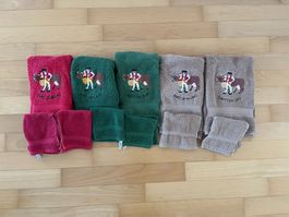 Frottee-Set - Hand- und Gesichtstücher mit Switzerland-Motiv
