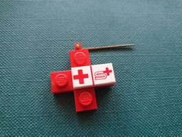 LEGO Anstecknadel Pin Samariterbund 1978 vintage 70er selten