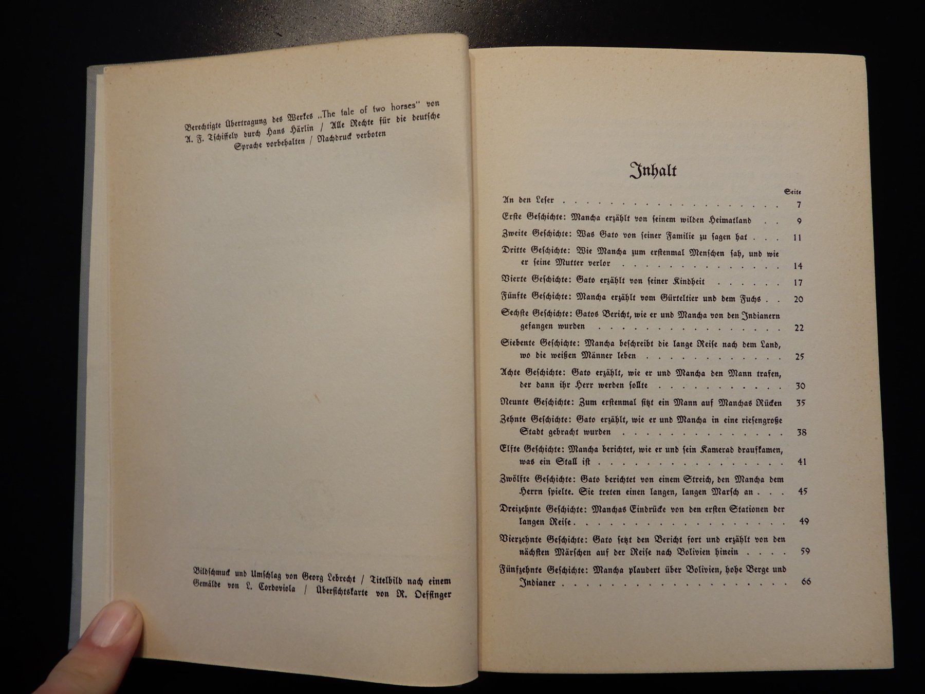 Libri: A.F. Tschiffely "Zwei Pferde" Montana Verlag – Usato da Erstfeld venduto da Mario_boe0 3