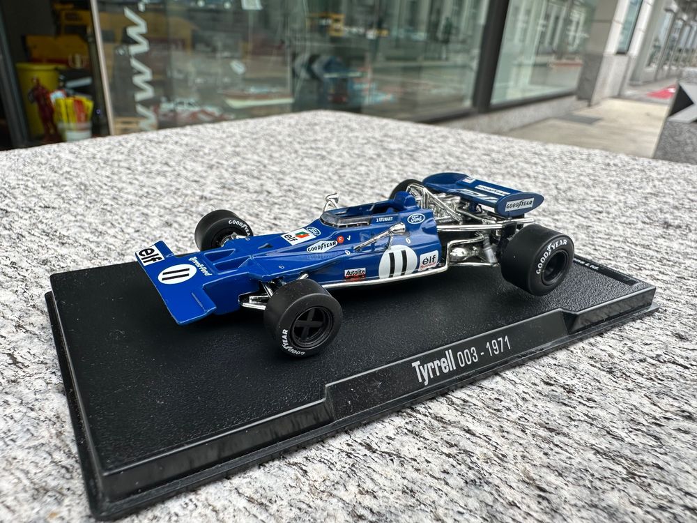 Modellini auto FORMULA 1 scala 1:43 TYRRELL 018 Alesi collezione ixo - Arcadia Modellismo