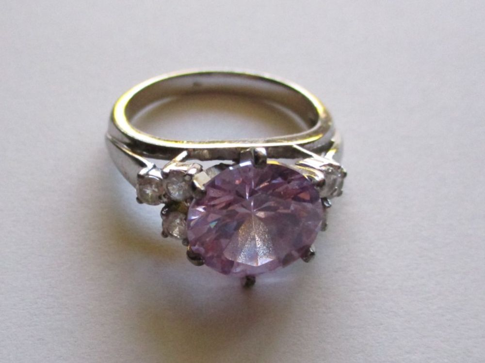Ringe: Bague argent 925 avec améthyste – Gebraucht aus La Sarraz von vic_v6kz