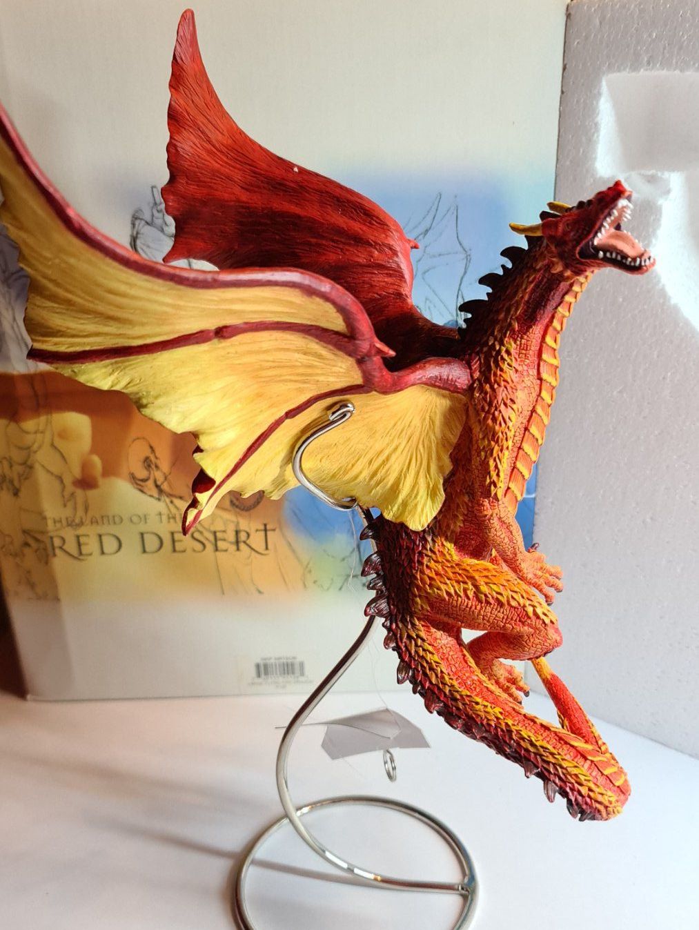 Statuette: The Tudor Mint, fliegender Roter Drache – Usato da Aesch BL venduto da pri_fp8t 9