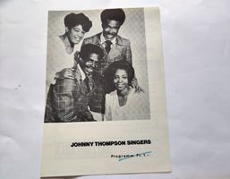Konzertwerbung 1971 Johnny Thompson Singers in Schaffhausen