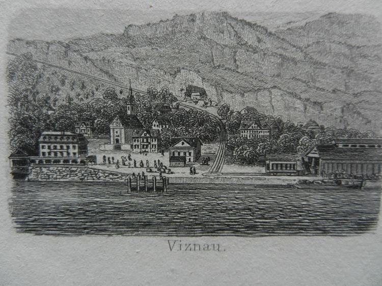 Gravures: Rigi Kaltbad Vitznau – D'occasion à Risch par Rischli15 7