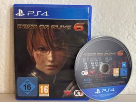 DEAD OR ALIVE 6 PS4 Spiel gute Zustand