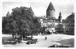 Bulle FR // ca. 1930 Oltimer alte Autos Place