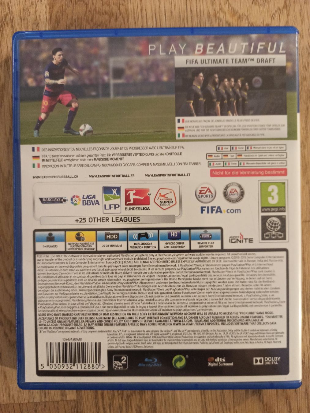 Giochi: FIFA 16 PS4 / PS5 – Usato da Oberweningen venduto da mar_87mx 1