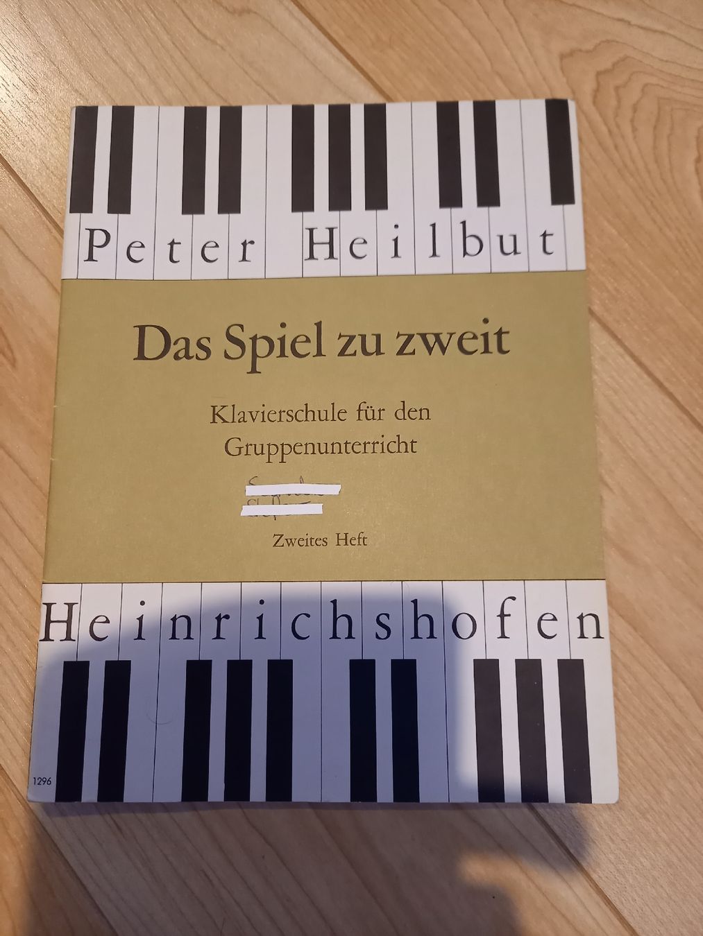 Bücher: Peter Heilbut: Klavierschule "Spiel zu zweit", Heft 2 – Gebraucht aus Muttenz von Chipsy2009