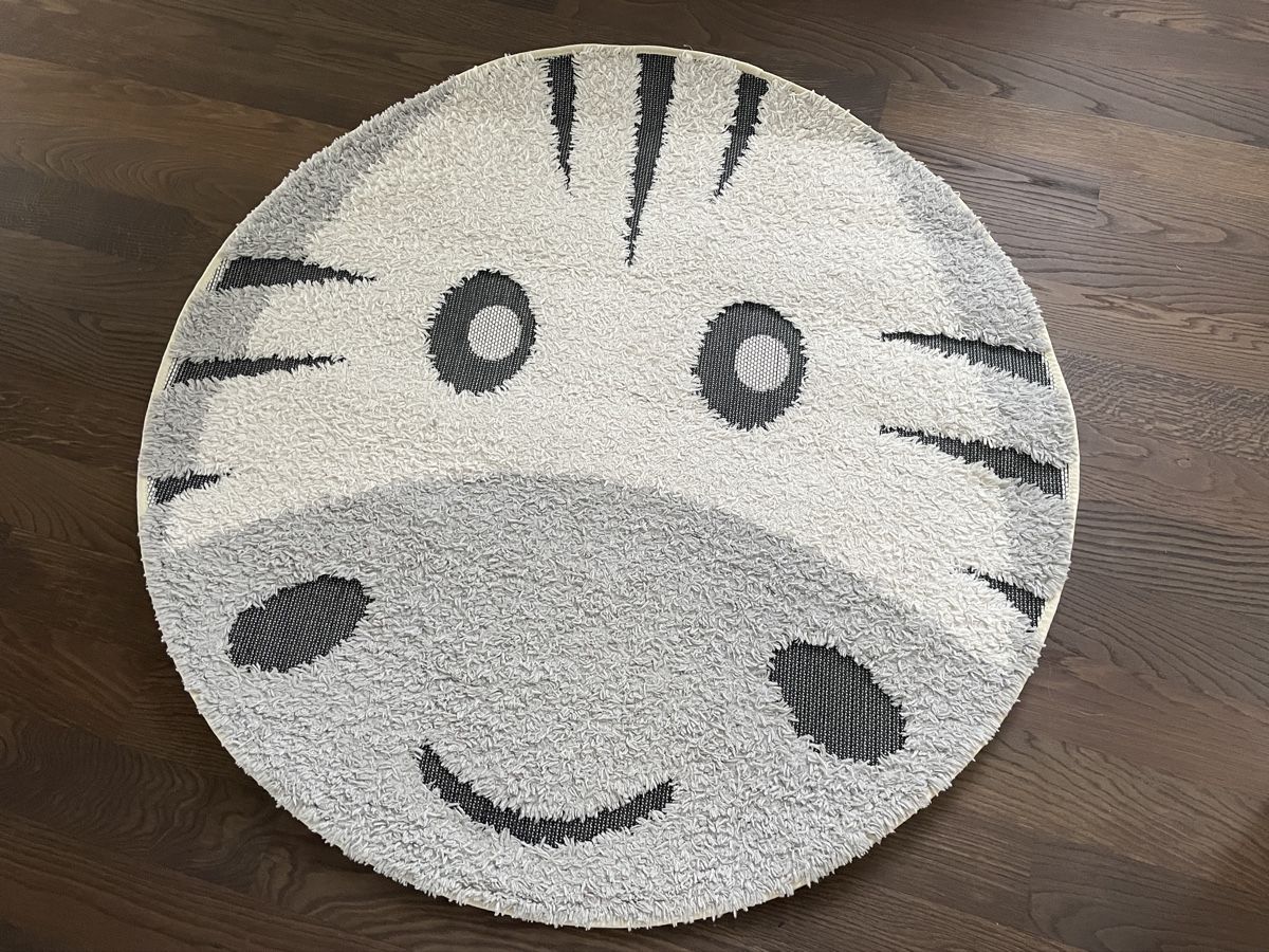 Teppiche: Kinderteppich Zebra rund 120cm  – Gebraucht aus Mönchaltorf von Snoopy2002