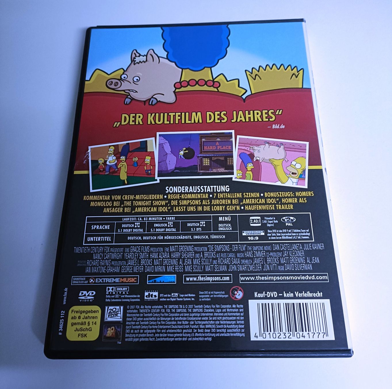 Tutti i DVDs: Die Simpsons der Film – Usato da Köniz venduto da Filmzone 1