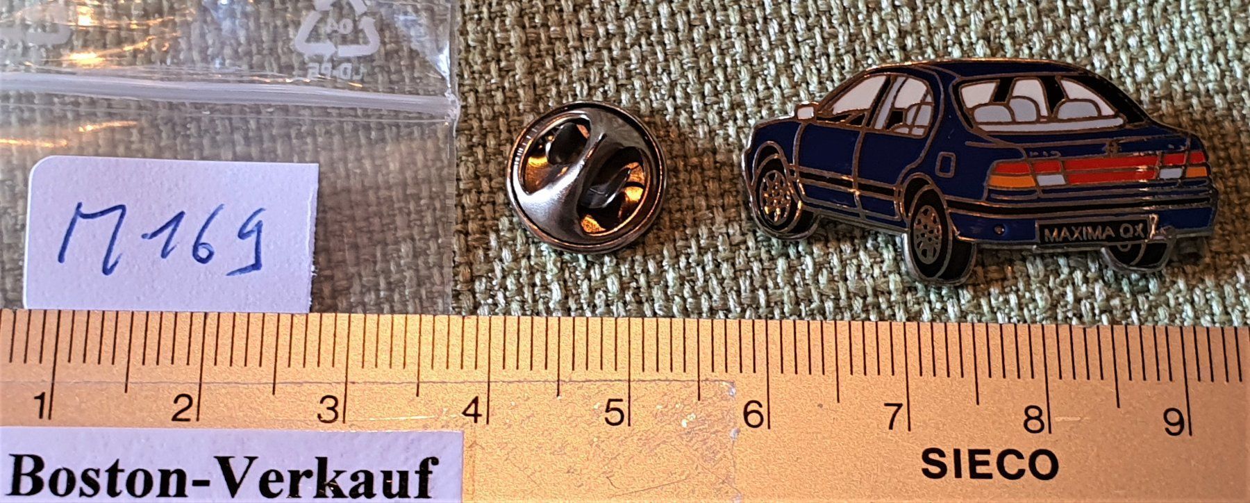 Automobili: M169 - Pin Auto Nissan  MAXIMA QX – Usato da Reinach BL venduto da Boston-Verkauf 1