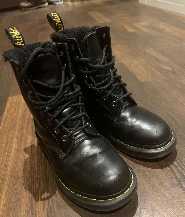 Dr. Martens Winterstiefel gefüttert, Leder, Grösse 37 Kaufen auf Ricardo