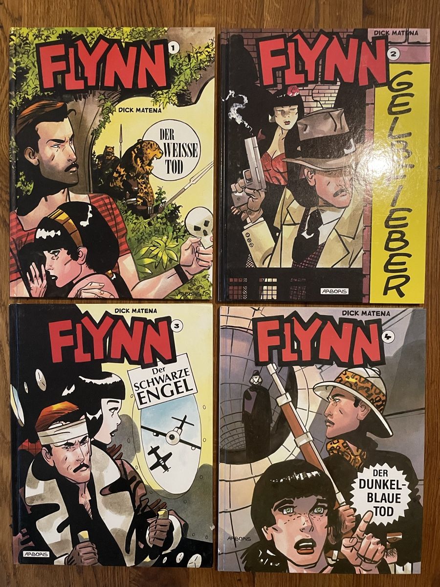 Fumetti: FLYNN BAND 1 bis 4 – Nuovo (secondo la descrizione) da Pfungen venduto da Druller